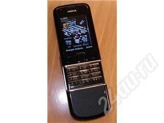 Лот: 266459. Фото: 1. Nokia 8800 Saphire Art Black-... Кнопочные мобильные телефоны