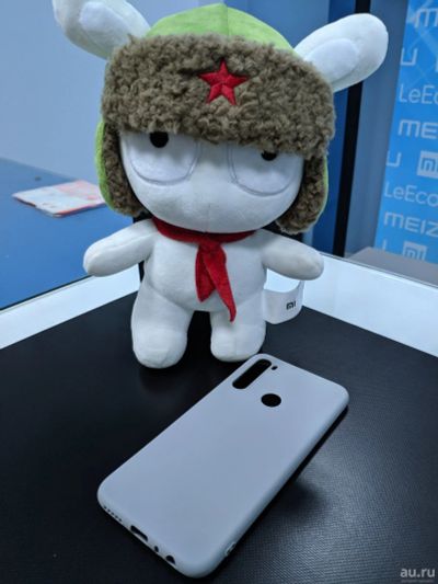 Лот: 14909393. Фото: 1. чехол Xiaomi Redmi Note 8 серый... Чехлы, бамперы