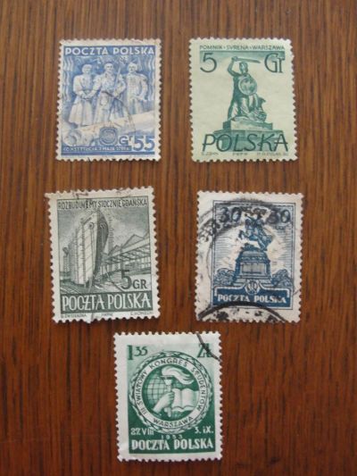 Лот: 5322687. Фото: 1. Польша. Стандартные выпуски. Марки