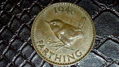 Лот: 9095500. Фото: 1. 564 Великобритания 1 фартинг 1946... Остальные страны