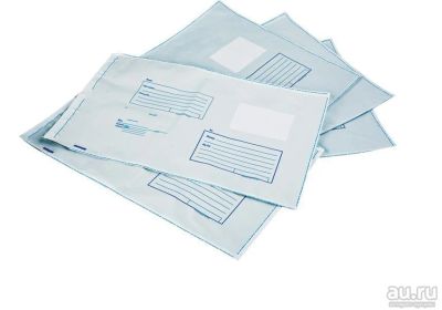 Лот: 15023511. Фото: 1. Пластиковый пакет, конверт Почта... Почтовые и канцелярские конверты, пакеты