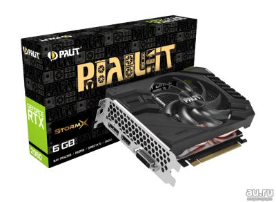 Лот: 13608742. Фото: 1. PALIT nVidia GeForce RTX 2060... Видеокарты