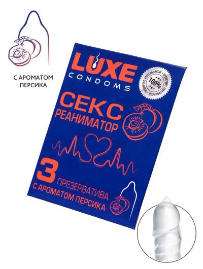 Лот: 24253542. Фото: 1. Презервативы Luxe Сексреаниматор... Презервативы