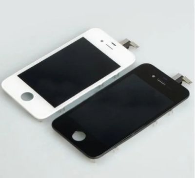 Лот: 11685196. Фото: 1. Дисплей iPhone 4 белый, черный... Дисплеи, дисплейные модули, тачскрины