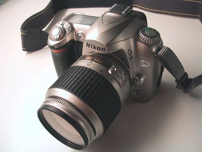 Лот: 6405718. Фото: 1. Фотоаппарат Nikon D50 + Nikkor... Цифровые зеркальные