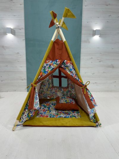 Лот: 14085795. Фото: 1. Детский домик вигвам 1744. Другое (дети растут)