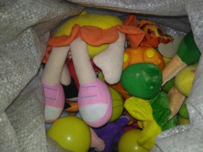 Лот: 7403106. Фото: 1. Игрушки мягкие полмешка. Мягкие