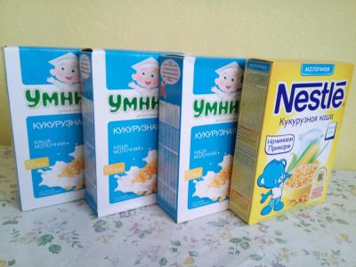 Лот: 8238398. Фото: 1. Каши разные, смесь Нуппи и баночки... Детское питание