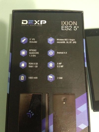 Лот: 7632044. Фото: 1. Dexp ixion es2 5" обмен на iPhone... Смартфоны