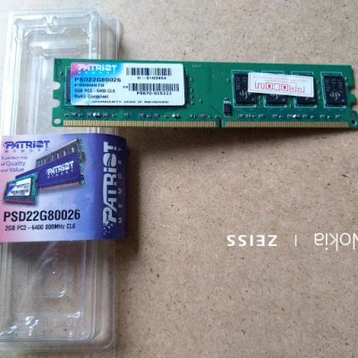 Лот: 12589086. Фото: 1. Память оперативная 2х2 Gb DDR2... Оперативная память