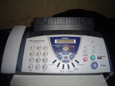 Лот: 1512834. Фото: 1. Телефон - факс brother T106. Другое (компьютеры, оргтехника, канцтовары)