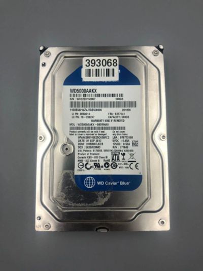 Лот: 18742276. Фото: 1. 3.5 HDD SATA 500Gb Western Digital... Жёсткие диски (HDD)