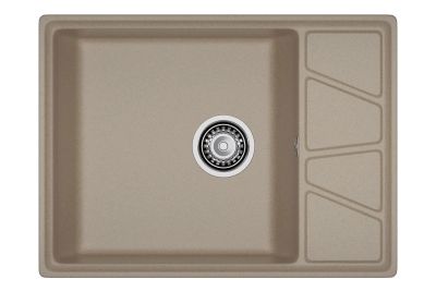 Лот: 23661330. Фото: 1. Мойка врезная с крылом GRANFEST... Мойки кухонные