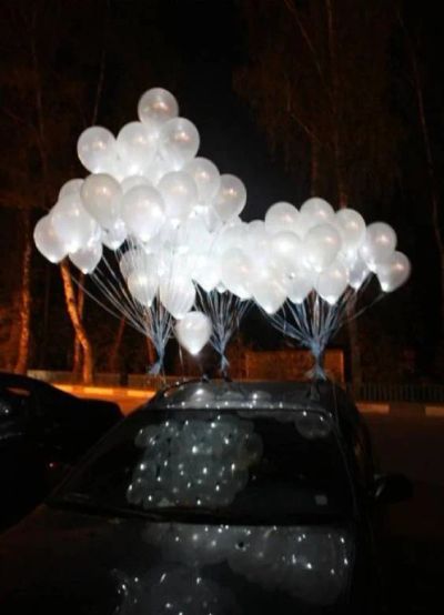 Лот: 3244616. Фото: 1. Светящиеся воздушные гелиевые... Воздушные шары
