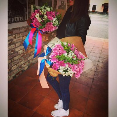 Лот: 7543110. Фото: 1. Сборный букет. Цветы на Щорса... Свежие цветы