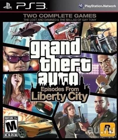 Лот: 17366474. Фото: 1. Grand theft Auto Episodes from... Игры для консолей