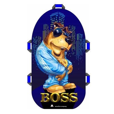 Лот: 12706521. Фото: 1. Санки ледянки мягкие 80 см Boss. Санки, снегокаты, ледянки, аксессуары