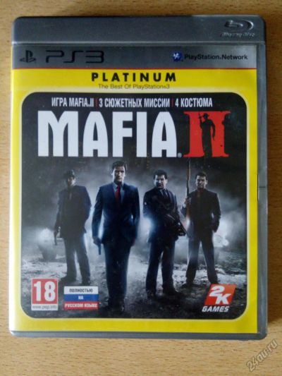 Лот: 5905148. Фото: 1. Игра для РS 3 Mafia II (Мафия... Игры для консолей