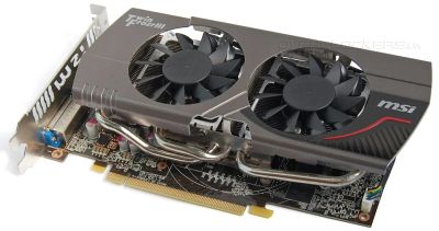 Лот: 10520297. Фото: 1. MSI HD 7850 twin frozr iii 2GB. Видеокарты