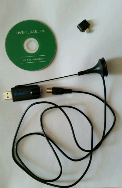 Лот: 11006321. Фото: 1. USB FM / ТВ тюнер DVB-T + DAB... ТВ-тюнеры и карты захвата