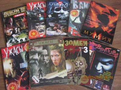 Лот: 4834601. Фото: 1. ДВД диски : ужасы, вампиры 14... Видеозаписи, фильмы