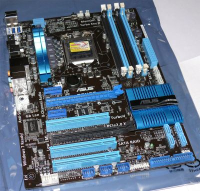 Лот: 18385768. Фото: 1. Материнская плата ASUS LGA1155... Материнские платы