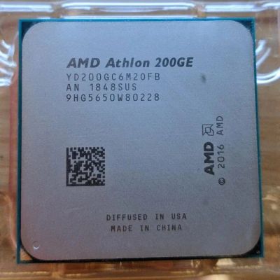 Лот: 25025625. Фото: 1. AMD Athlon 200GE Vega 3. Процессоры
