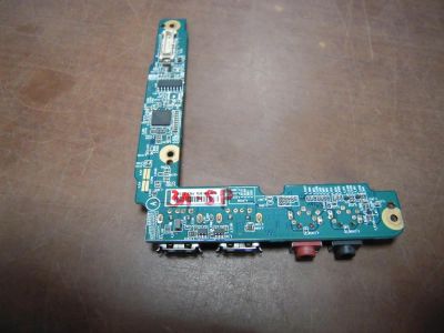 Лот: 9000184. Фото: 1. Плата с USB + звук для ноутбука... Платы расширения, контроллеры, доп. порты