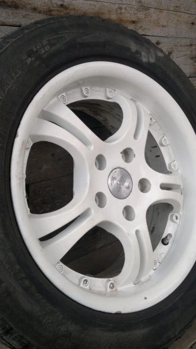 Лот: 8378955. Фото: 1. Зимняя резина Bridgestone (215... Шины на дисках