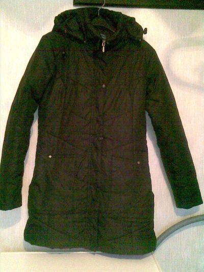 Лот: 3305478. Фото: 1. отличная удлиненная куртка 46... Верхняя одежда