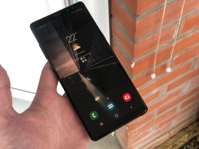 Лот: 16200584. Фото: 1. Samsung Galaxy Note8 64Gb. Черный... Смартфоны