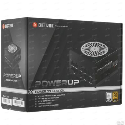 Лот: 18573280. Фото: 1. Блок питания Chieftec PowerUP... Корпуса, блоки питания