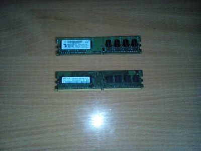 Лот: 4284940. Фото: 1. Оперативная память ddr2 2Gb(1Gb... Оперативная память