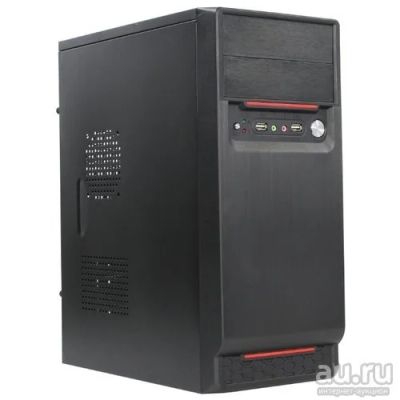 Лот: 13792038. Фото: 1. Корпус Exegate AA-324 mATX, Без... Корпуса, блоки питания