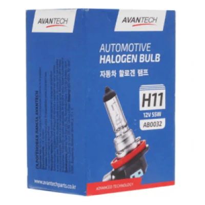 Лот: 23351334. Фото: 1. Лампа Avantech H11 12V55W. Оптика и освещение