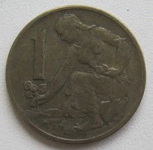 Лот: 13715735. Фото: 1. Чехословакия 1 крона 1966 (*5. Европа