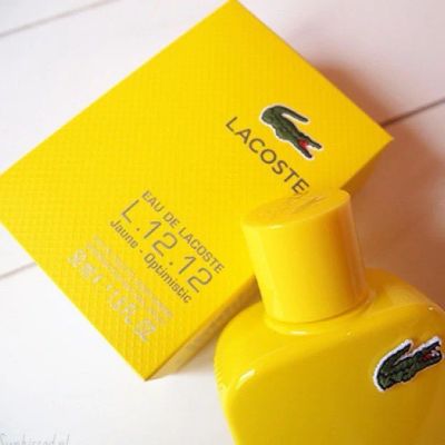 Лот: 9692763. Фото: 1. Lacoste jaune-optimistic. Мужская парфюмерия