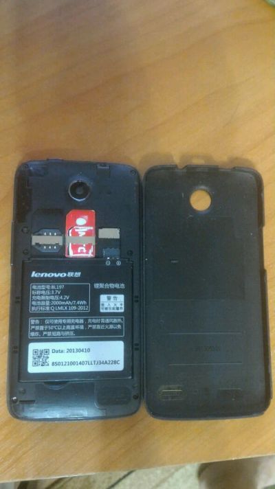 Лот: 9145421. Фото: 1. Lenovo a820. Смартфоны
