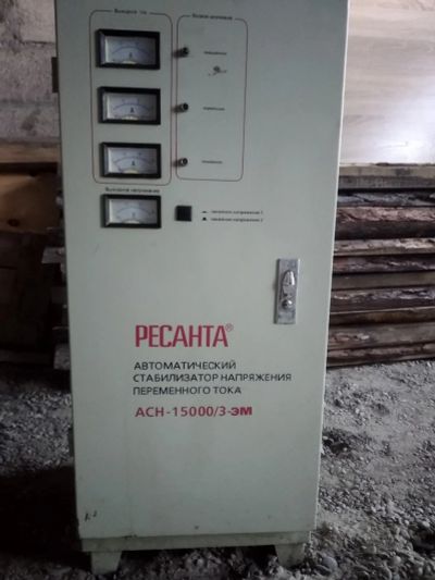 Лот: 16293922. Фото: 1. Стабилизатор Ресанта 15 кВт три... Стабилизаторы напряжения, ЛАТР