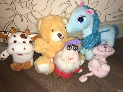 Лот: 14752015. Фото: 1. Игрушки мягкие лотом !. Мягкие