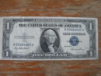 Лот: 18220837. Фото: 1. США 1 доллар 1935 года. Серебряный... Америка