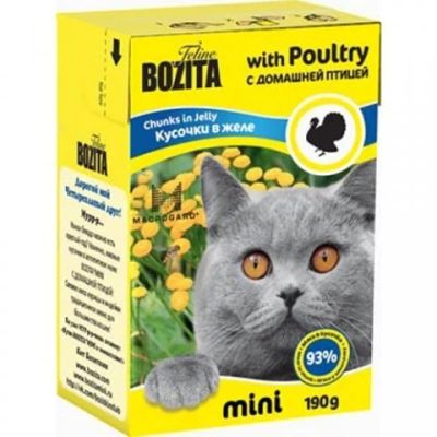 Лот: 15055845. Фото: 1. Bozita (Бозита) Птица 190г корм... Корма