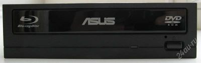 Лот: 784605. Фото: 1. Blu-ray привод ASUS BR-04B2T Black. Приводы CD, DVD, BR, FDD
