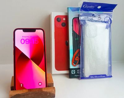 Лот: 25600653. Фото: 1. iPhone 13 Mini, 256Gb, Red. Смартфоны
