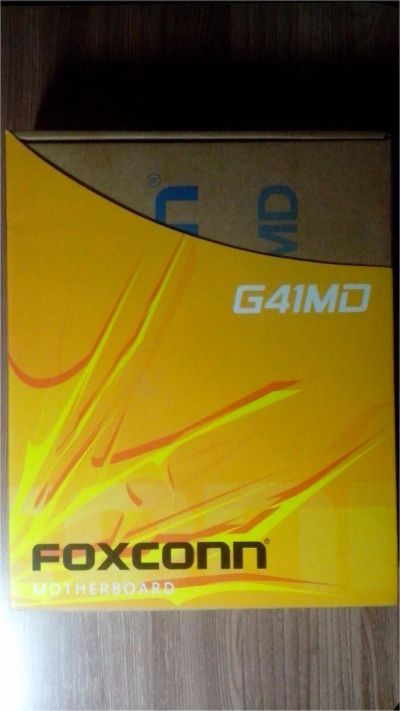 Лот: 6576228. Фото: 1. Материнская плата Foxconn G41MD. Материнские платы