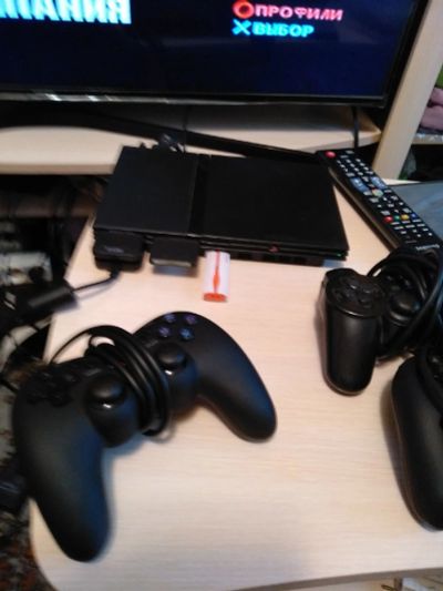 Лот: 13444510. Фото: 1. sony playstation 2 slim. Игры для консолей