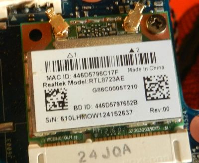 Лот: 3862764. Фото: 1. wi-fi модуль для ноутбука. WiFi, Bluetooth адаптеры