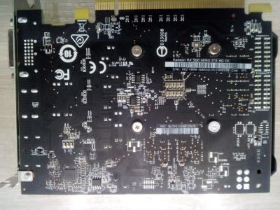 Лот: 16356463. Фото: 1. Видеокарта MSI RX560 4gb. Видеокарты