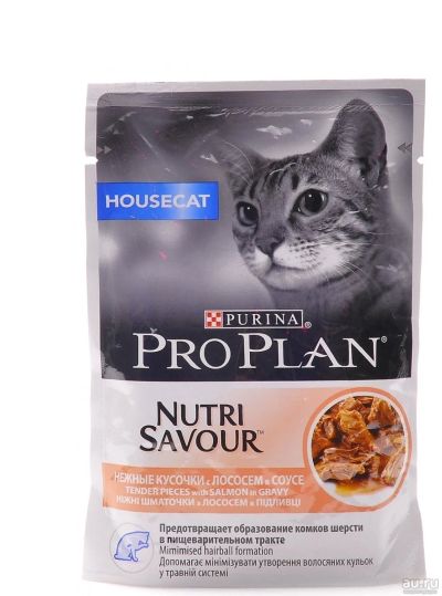 Лот: 12305699. Фото: 1. Корм для кошек Pro Plan NutriSavour... Корма