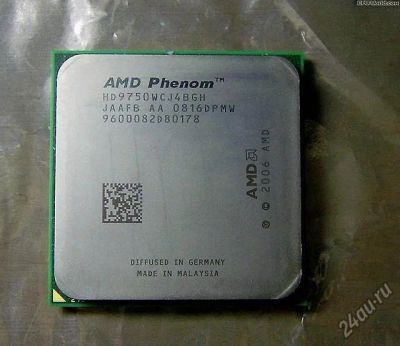 Лот: 11292258. Фото: 1. CPU AMD Phenom X4 9750 2.4 GHz... Процессоры